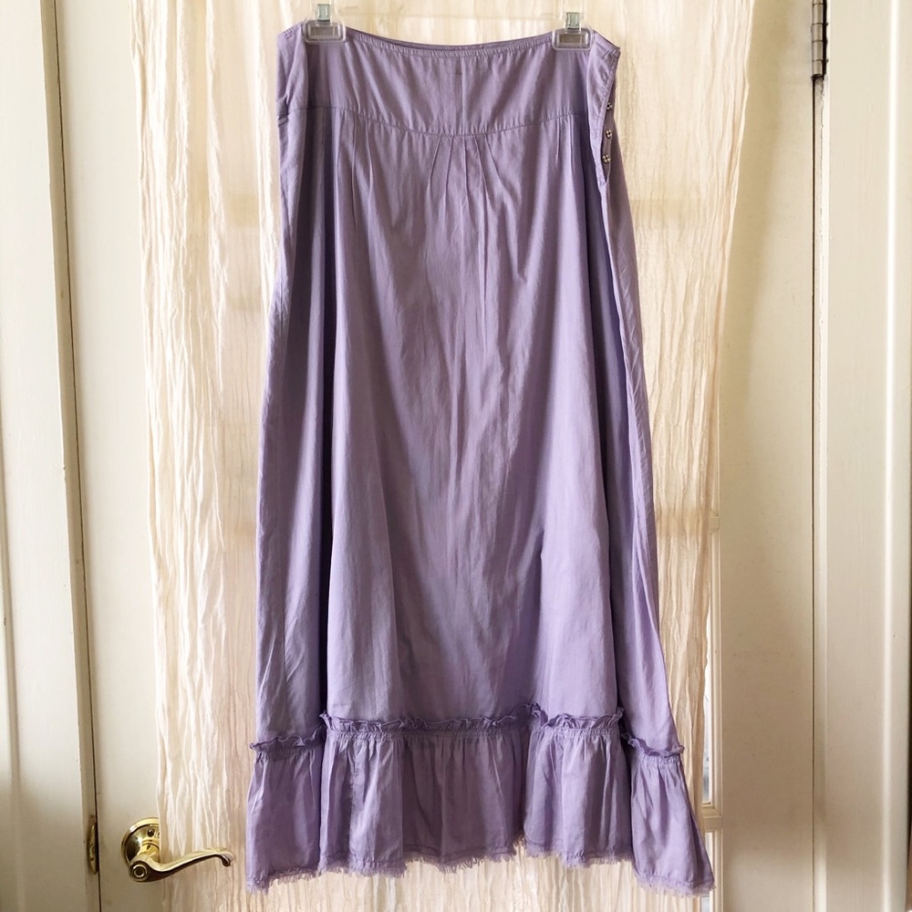 J Crew Lavender Maxi Skirt Size 6
